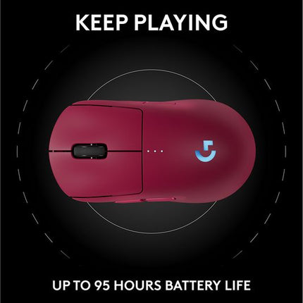 Logitech PRO 2 Lightspeed Wireless Mouse - Pink