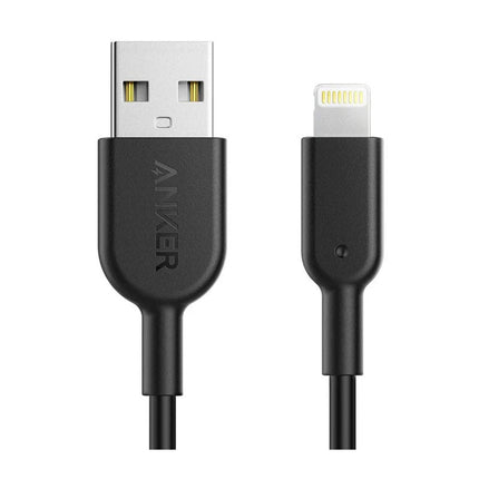 Anker PowerLine II Lightning Cable, MFi Certified (0.9m /3ft) C89, Black