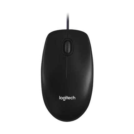 Logitech M100 Corded Mouse – Wired USB Mouse - Black / Logitech