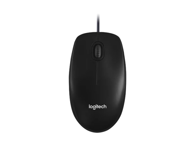 Logitech M100 Corded Mouse – Wired USB Mouse - Black / Logitech