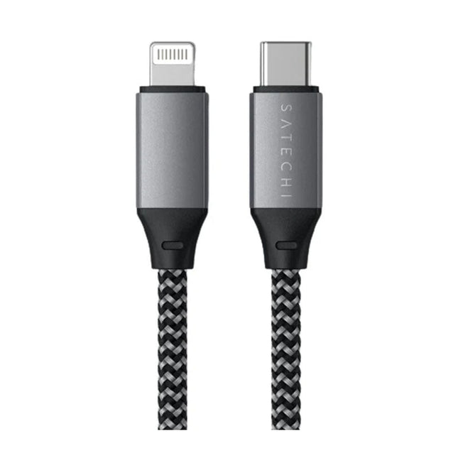 Satechi USB C to Lightning Cable 10" - Space Grey
