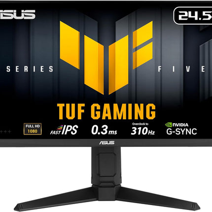 Asus TUF Gaming VG259QMRL5A, 24.5" FHD Fast IPS, 310Hz(OC), 0.3ms, G-SYNC, AMD FreeSync Premium, ELMB SYNC, VESA DisplayHDR 400 Gaming Monitor