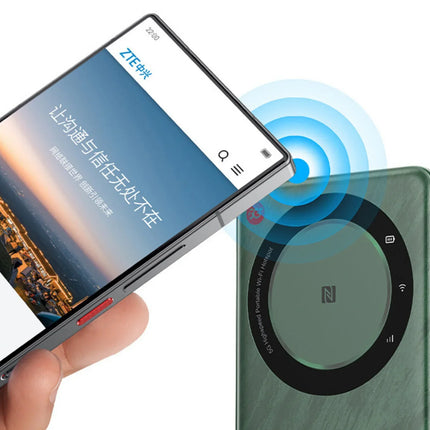 ZTE 5G Portable WiFi Mobile Router U30 Air, Intelligent Dual Network up to 650Mbps, NFC One Touch Connect, 4500mAh Large Battery Unlock - Global Version